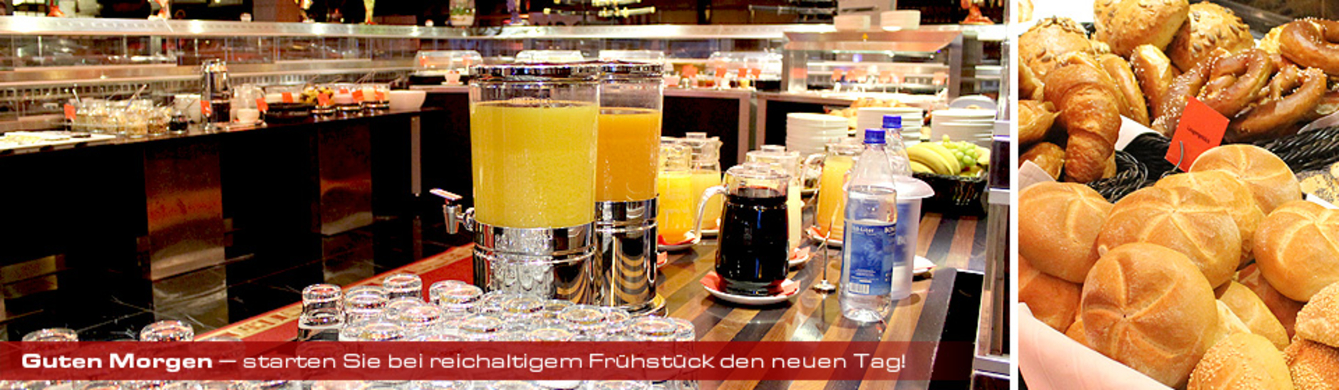 enso Hotel Ingolstadt . Frühstück . 4 Sonnen Hotel